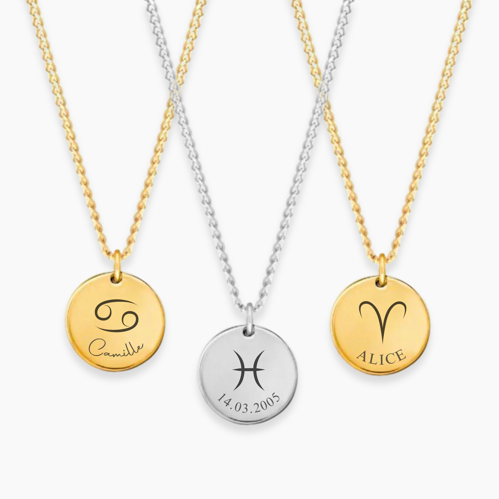 NIRO Personalized Necklace | Zodiac