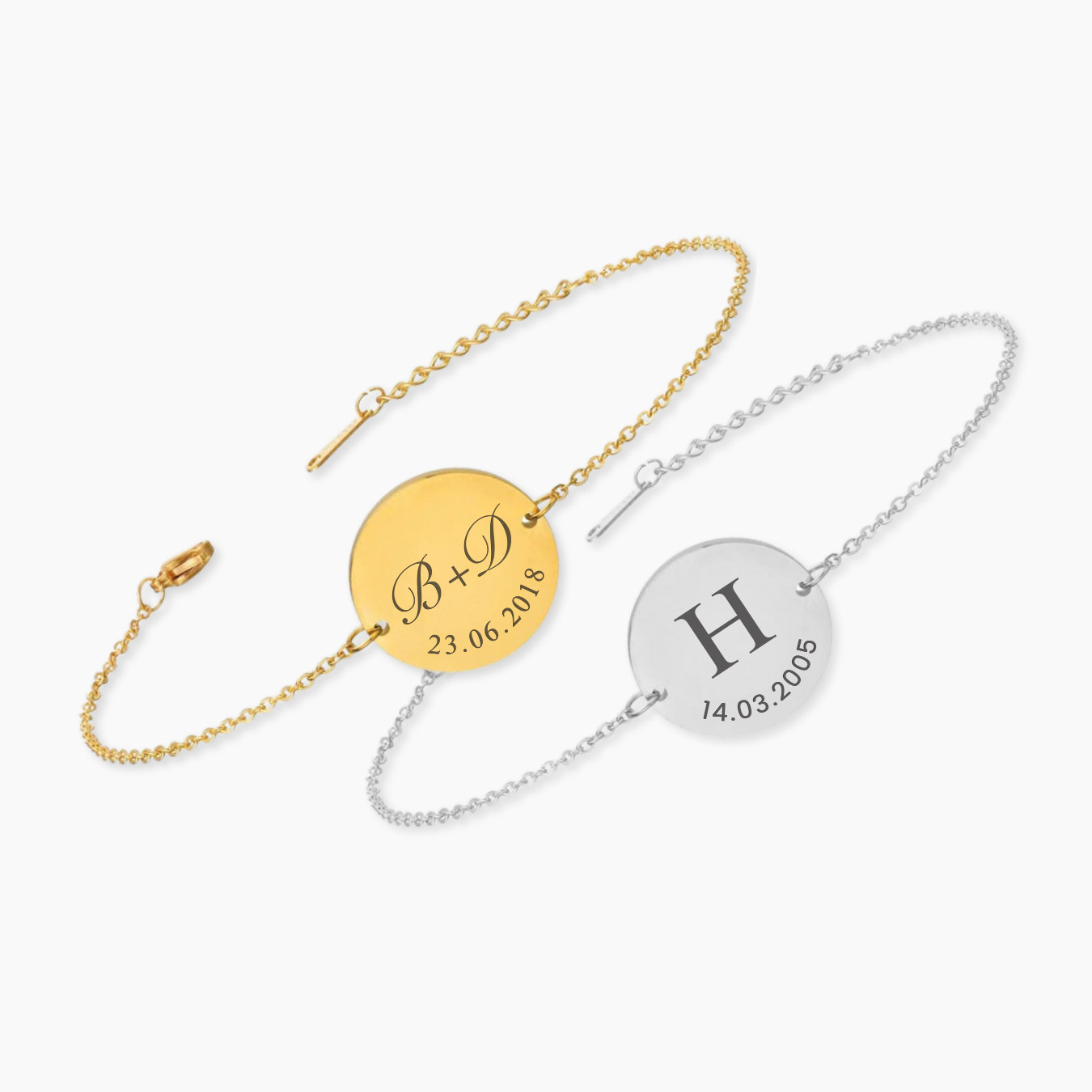 Pulseira personalizável NIRO | Iniciais