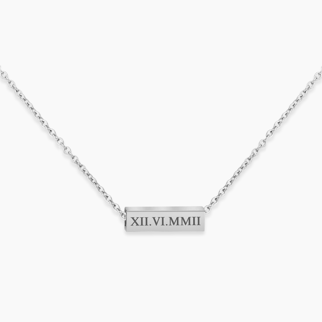 COLLIER PERSONNALISABLE MINIMAL | Texte personnalisé