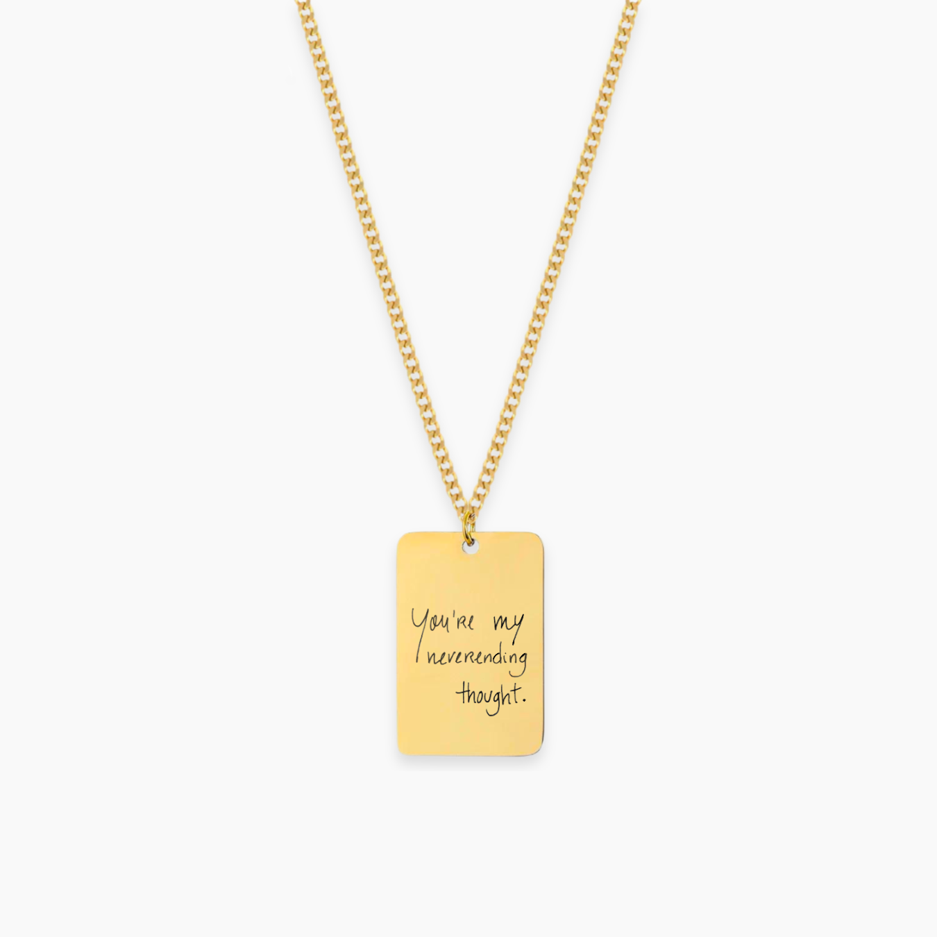 Colar personalizável SAGE | Caligrafia/Desenho