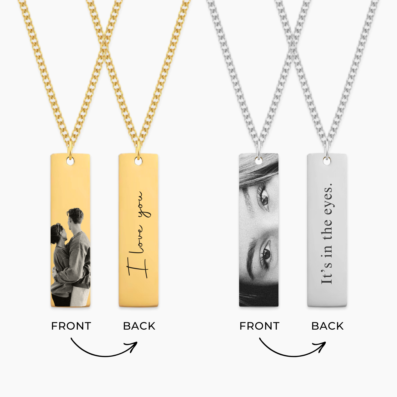 Colar Personalizável VEGA | Foto/Olhos