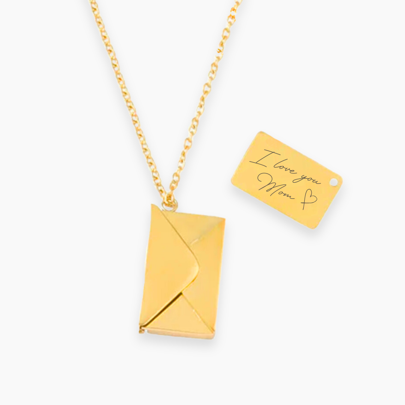 LOVE NOTE Personalizable Necklace | Handwriting
