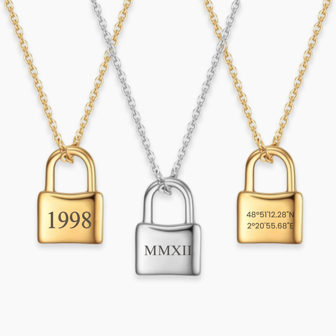 COLLIER Personnalisable LOCK | Coordonnées