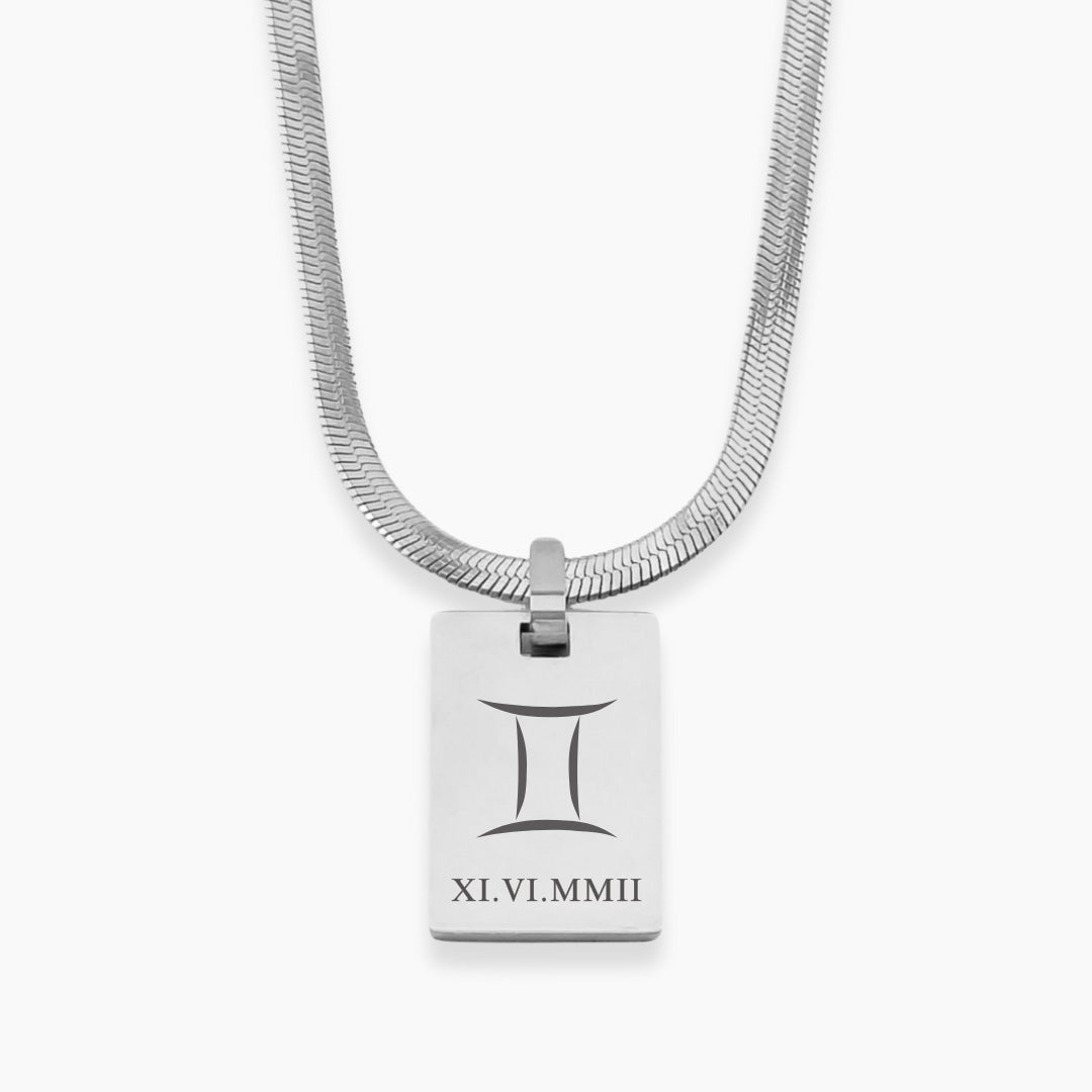 AZUR Personalizable Necklace | Zodiac Sign