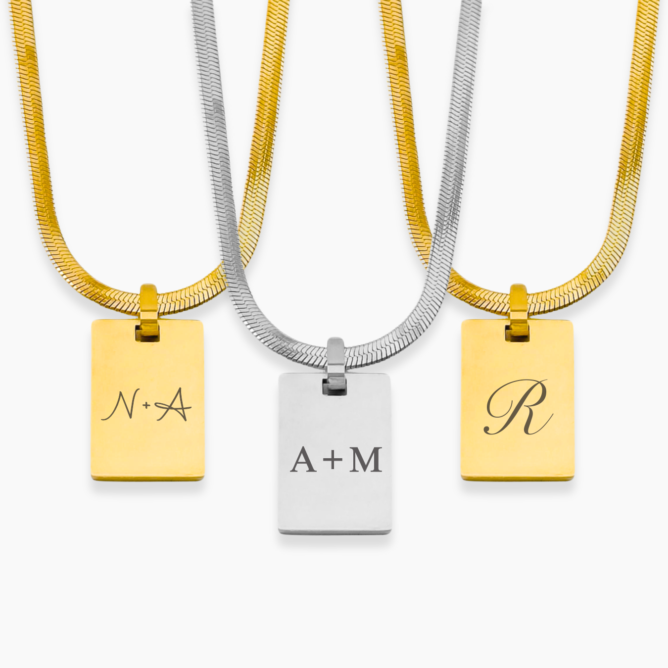 Collier Personnalisable AZUR | Initiales