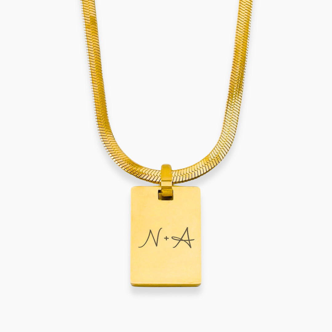 AZUR Personalizable Necklace | Initials