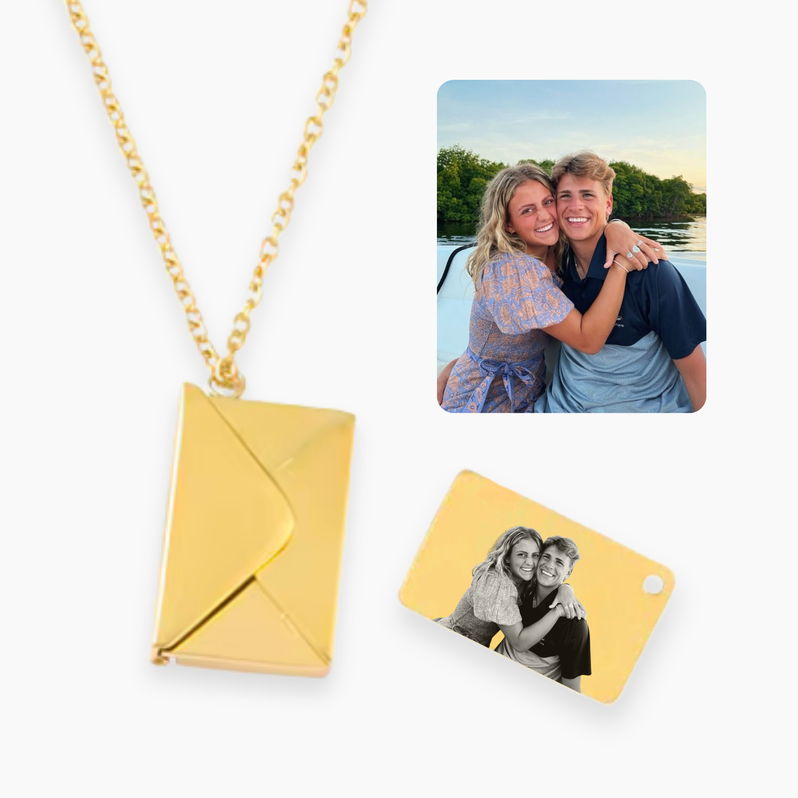 Collier Personnalisable NOTE D'AMOUR | Photo