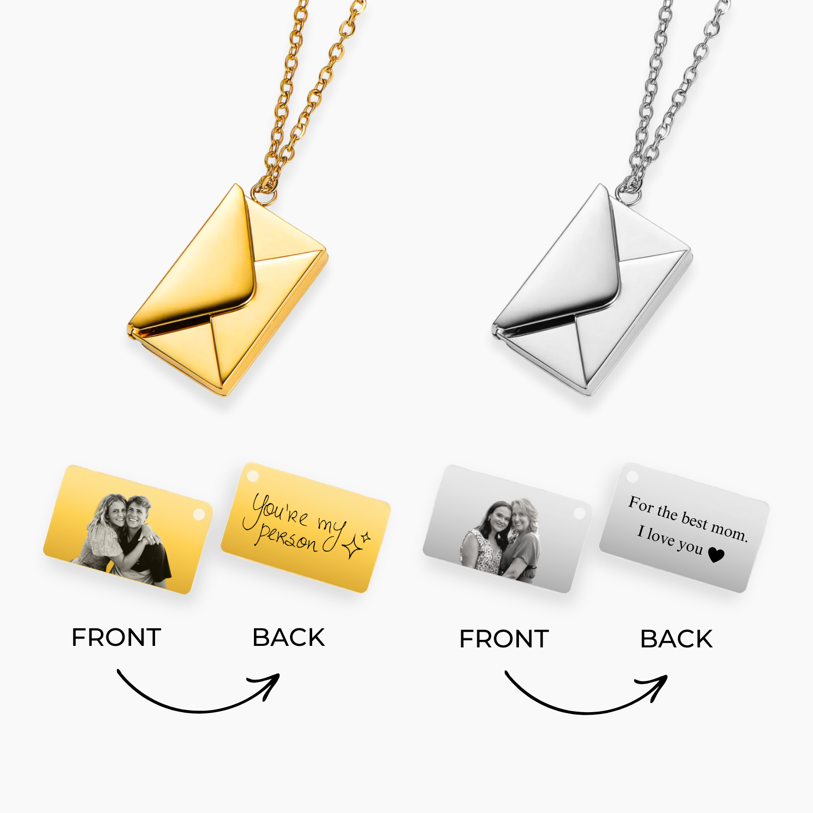 Collier Personnalisable NOTE D'AMOUR | Photo