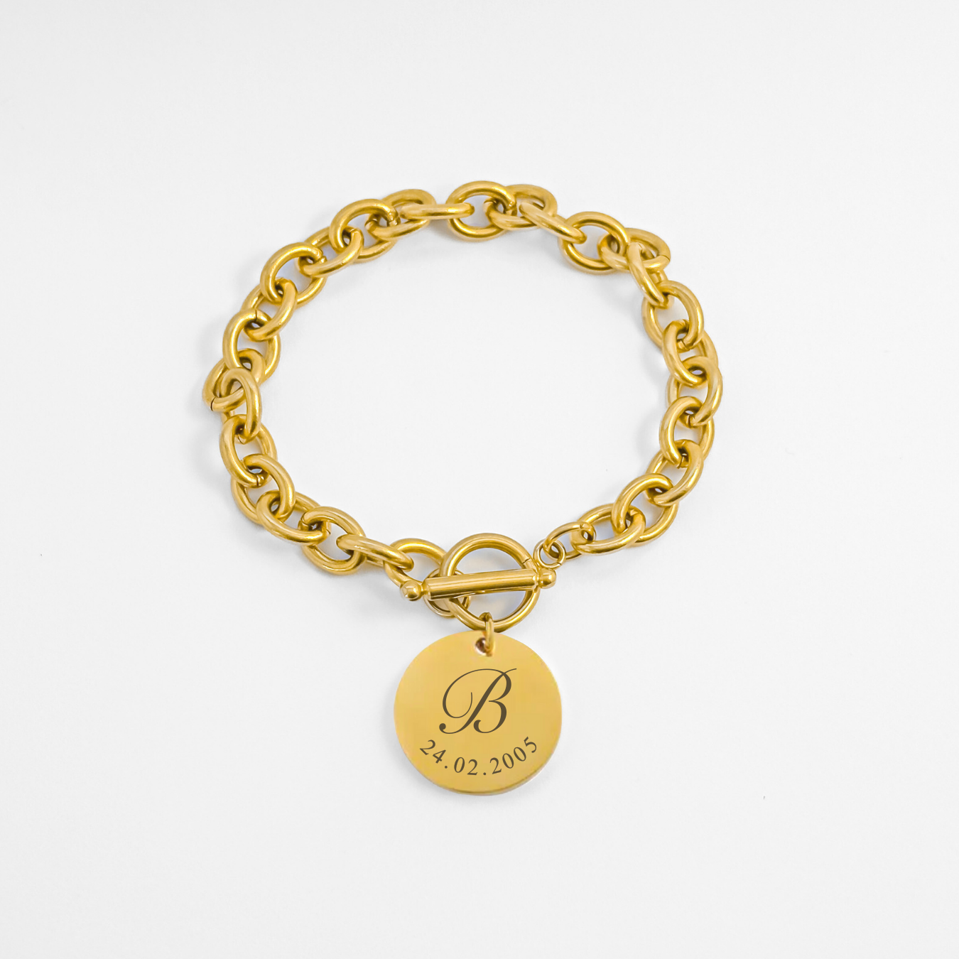 Pulseira personalizável JUNO | Iniciais