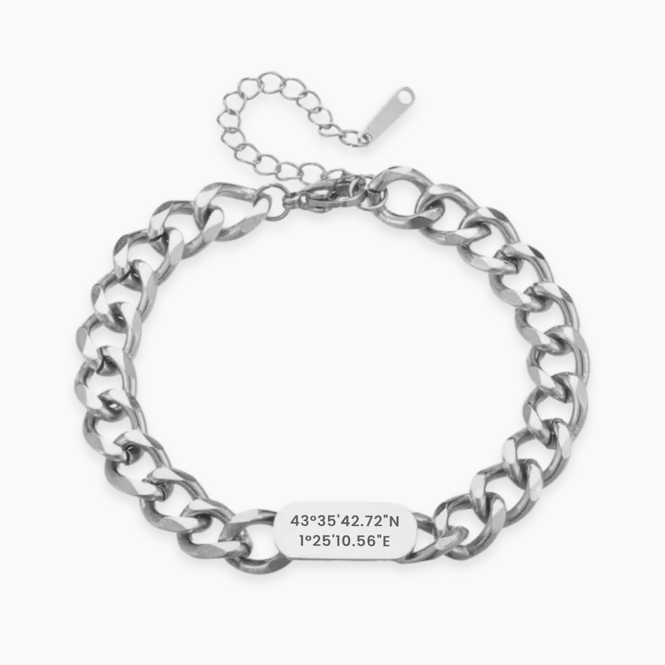 Bracciale Personalizzabile MAZE | Coordinate