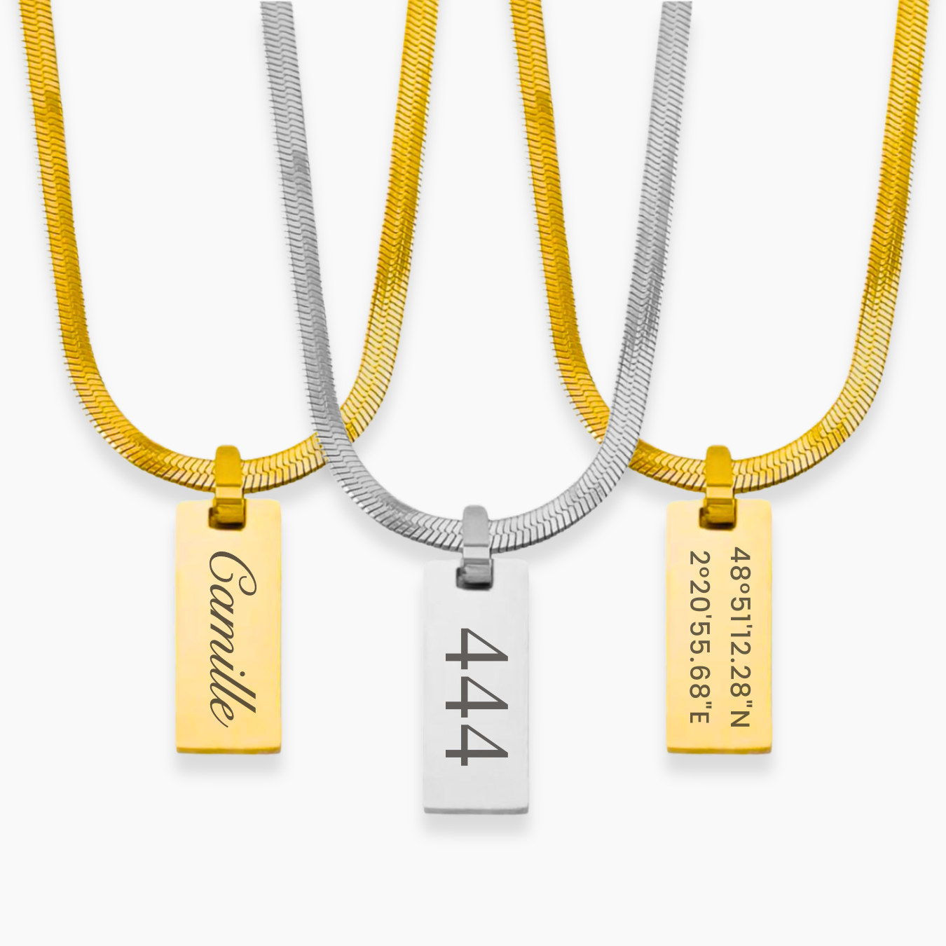 SILO Personalizable Necklace | Coordinates