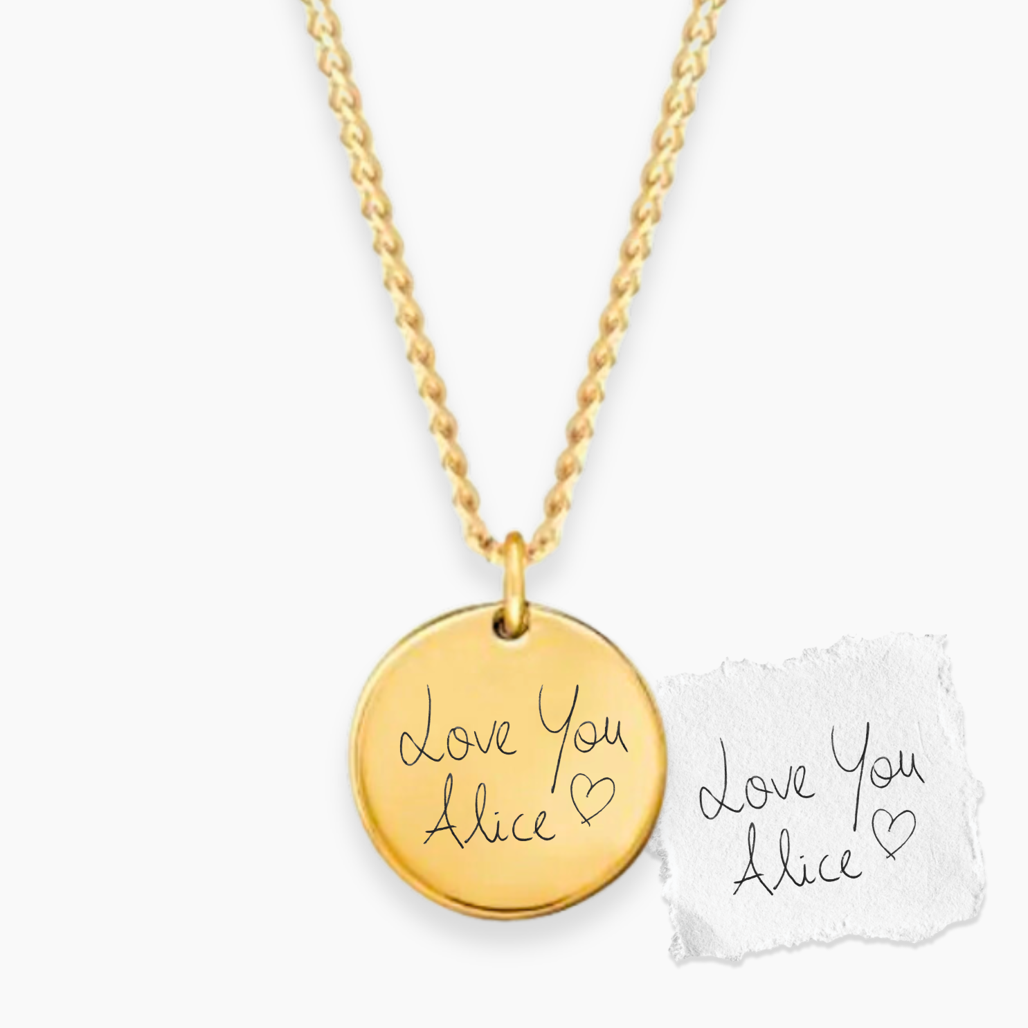 NIRO Personalized Necklace | Handwriting