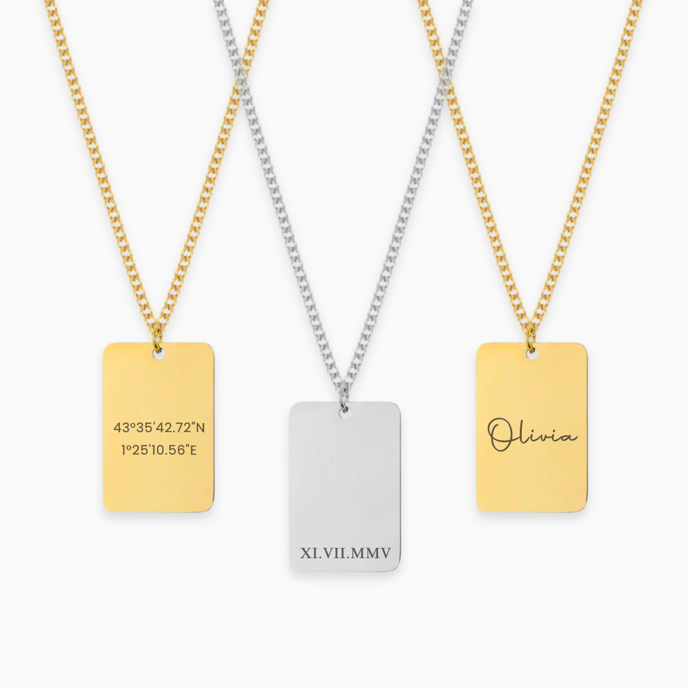 SAGE Personalizable Necklace | Coordinates