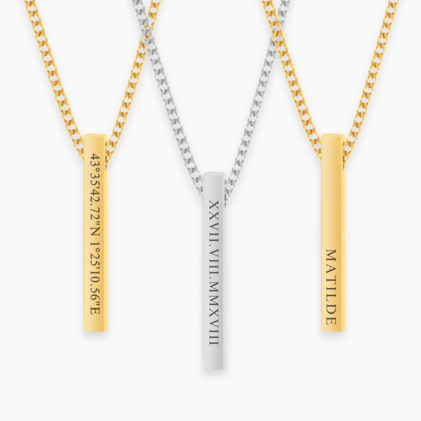 PRISM Personalizable Necklace | Coordinates