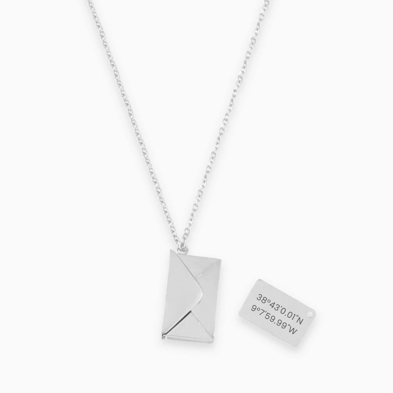 LOVE NOTE Personalizable Necklace | Coordinates