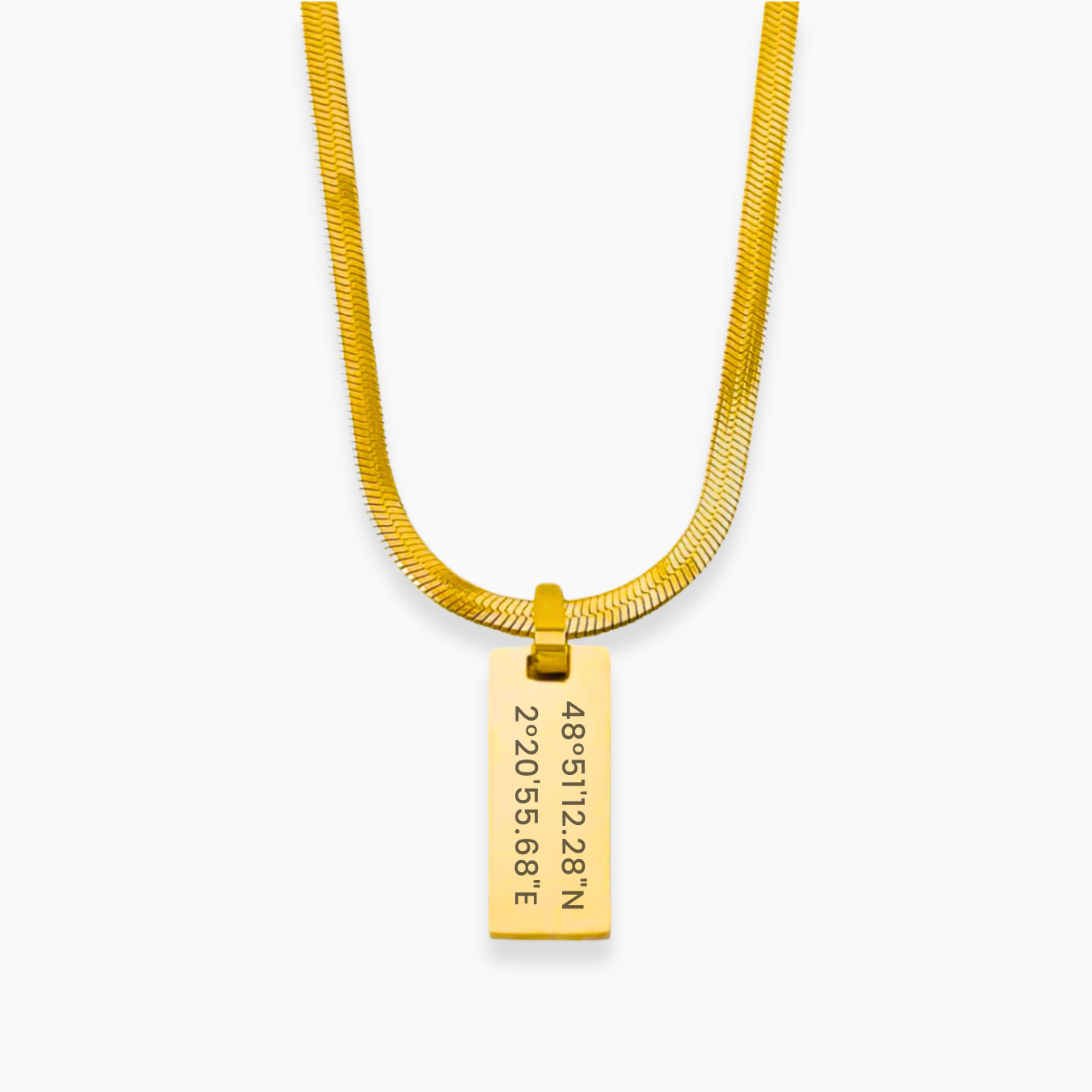 SILO Personalizable Necklace | Coordinates