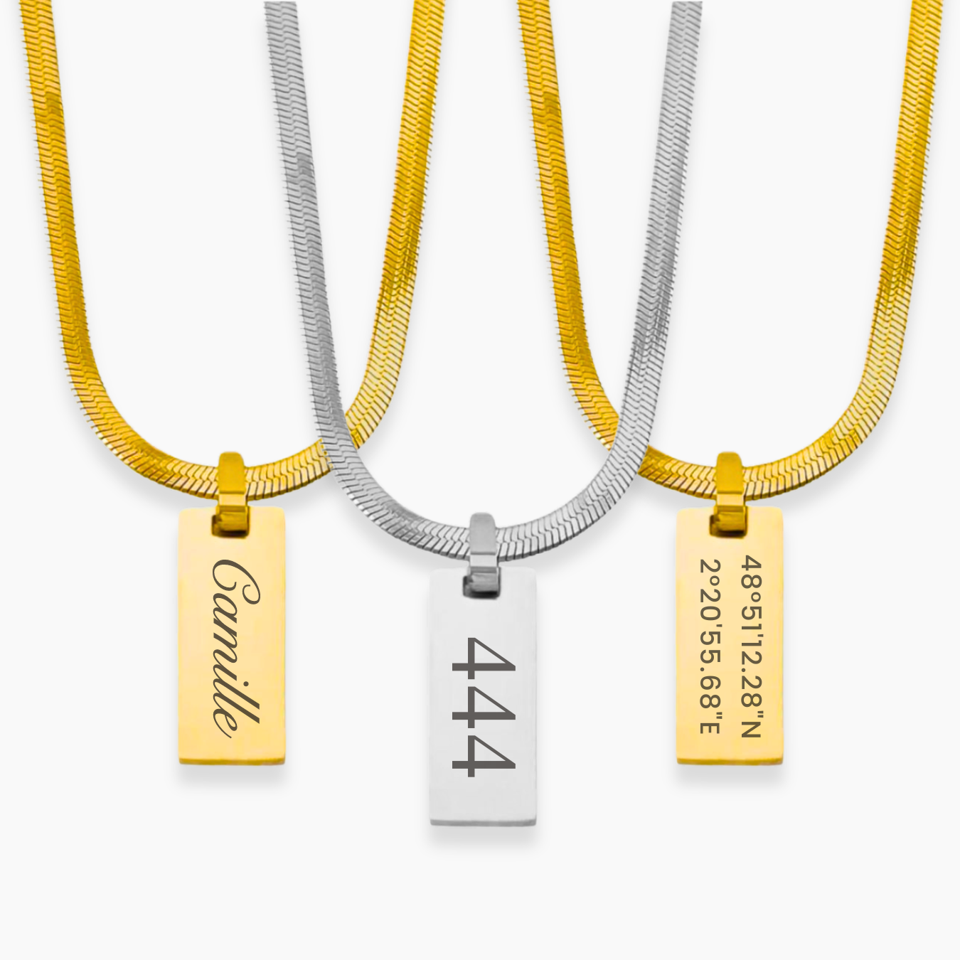 SILO Personalizable Necklace | Custom Text