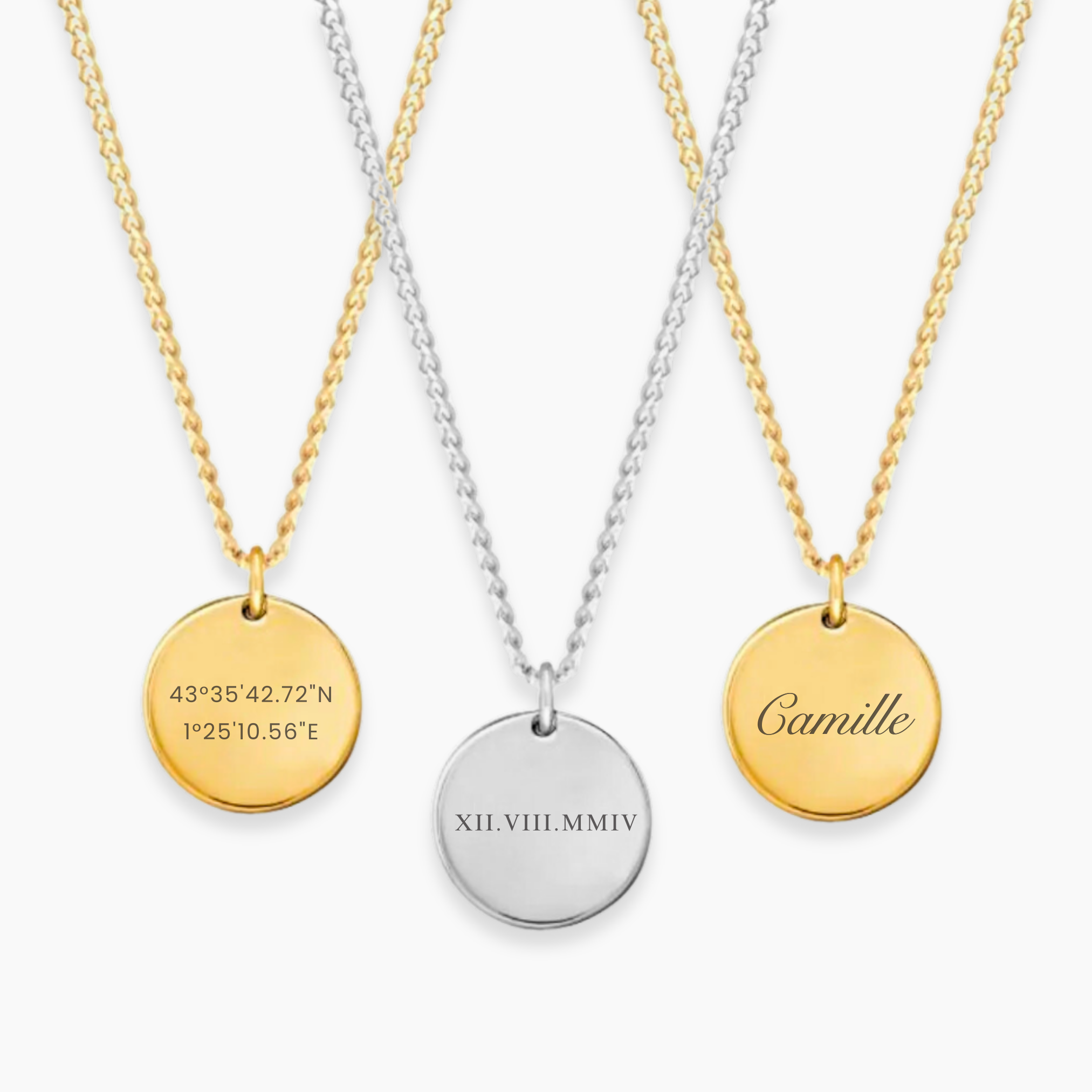 NIRO Personalized Necklace | Coordinates