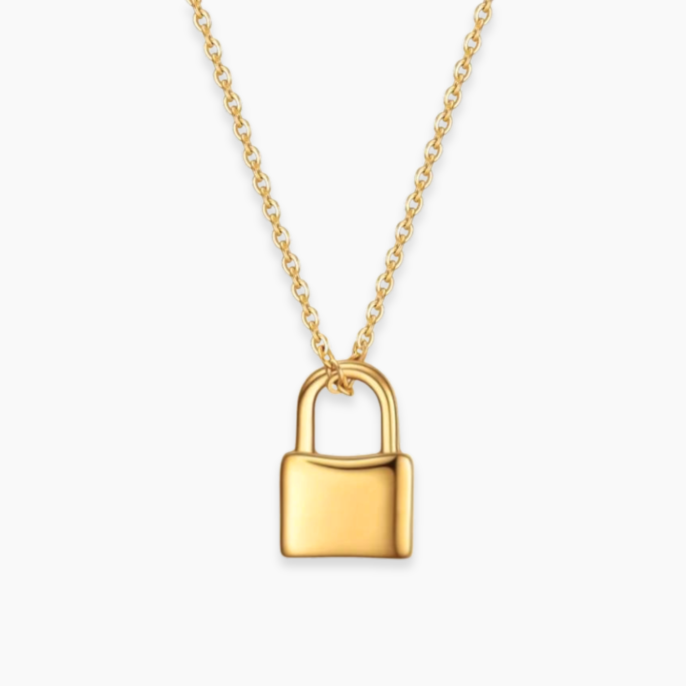 LOCK Personalizable Necklace | Custom Text